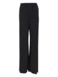 kaos elastic-waist wide-leg trousers - Black