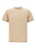 BOB linen-cotton blend T-shirt - Neutrals