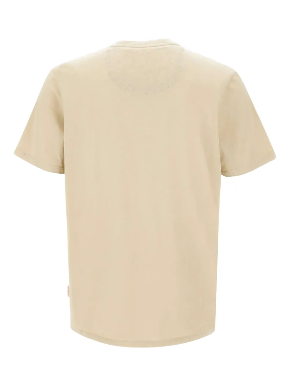 BOB T-shirt met geborduurde zak - Beige
