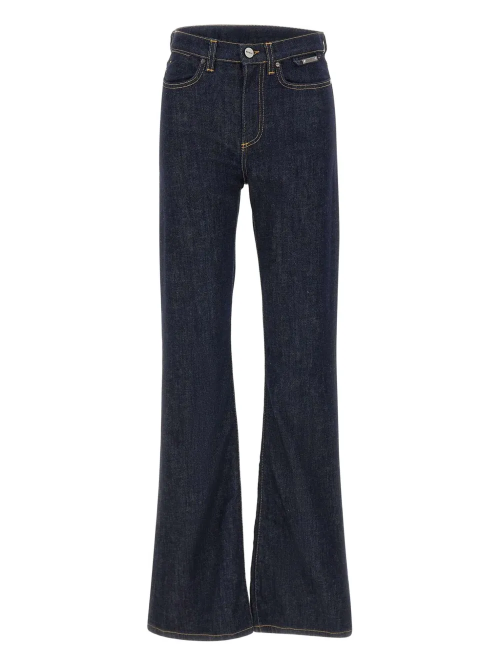 cotton-blend jeans