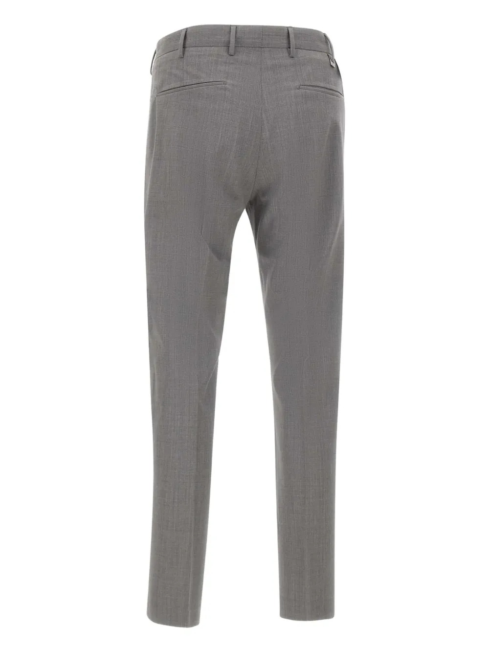 PT Torino pressed-crease tailored trousers Grijs