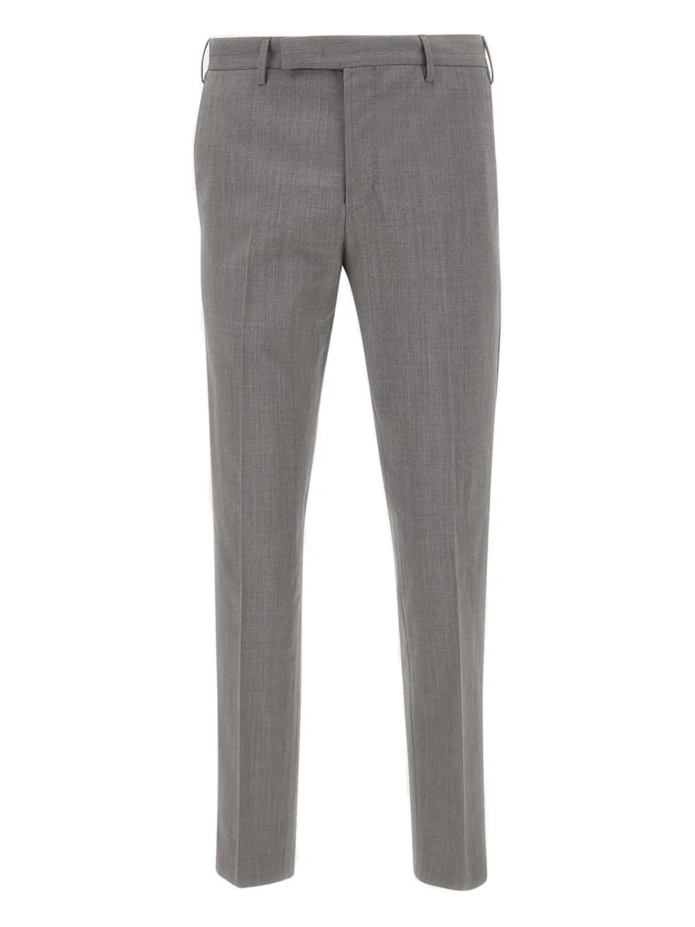 PT Torino pressed-crease tailored trousers Grijs