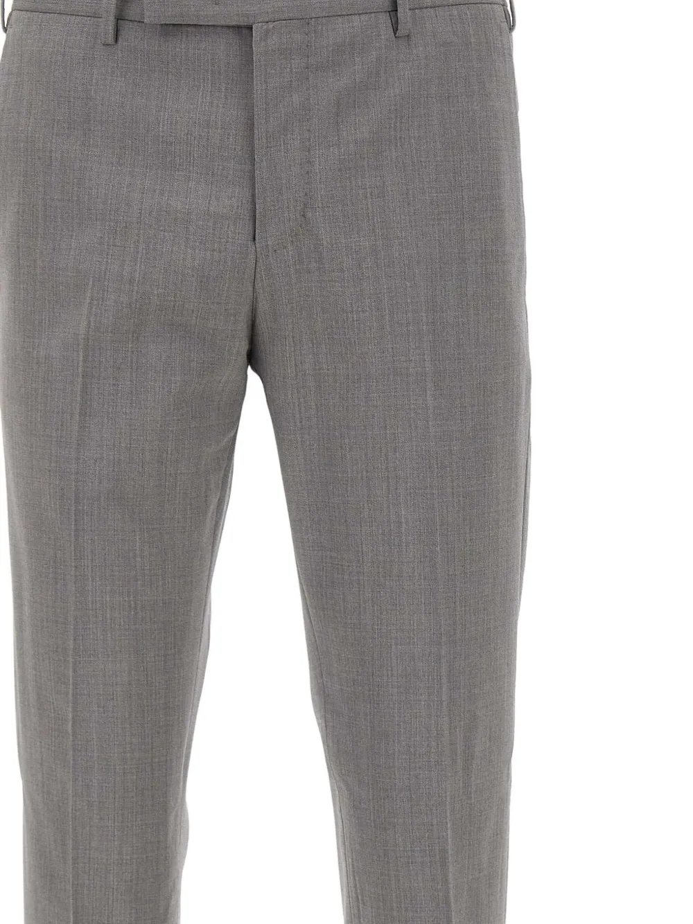 PT Torino pressed-crease tailored trousers Grijs