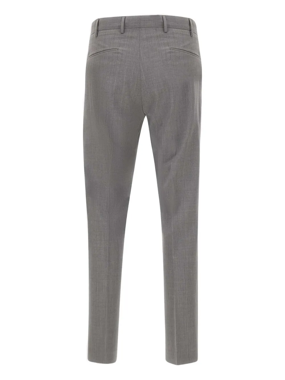 PT Torino pressed-crease tailored trousers Grijs