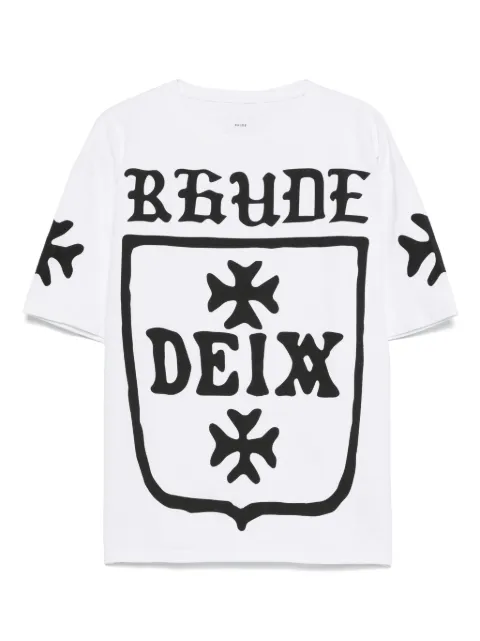 RHUDE crest-print T-shirt