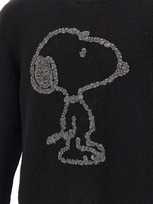 HISTORY ICEBERG スヌーピーキャラ刺繍セーター ICEBERG - ☆ イタリア製 ヒストリー アイスバーグ スヌーピー