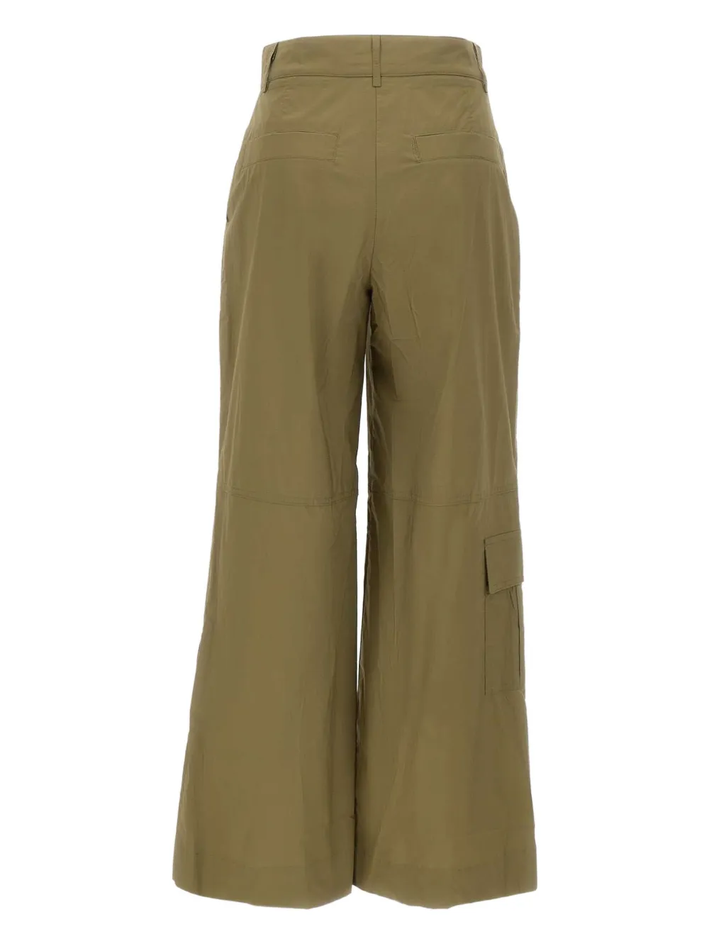 Kaos Straight broek met cargo zakken - Groen
