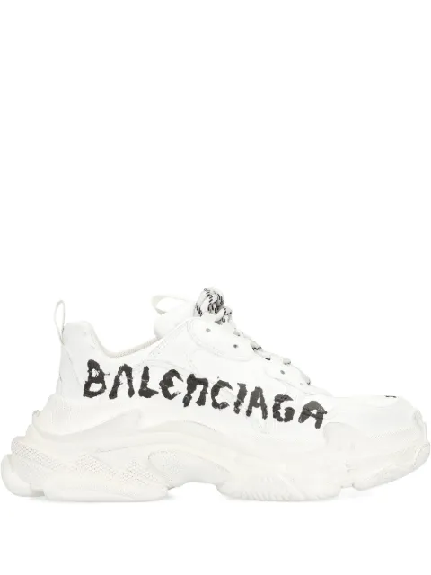 Balenciaga Triple S graffiti-print sneakers