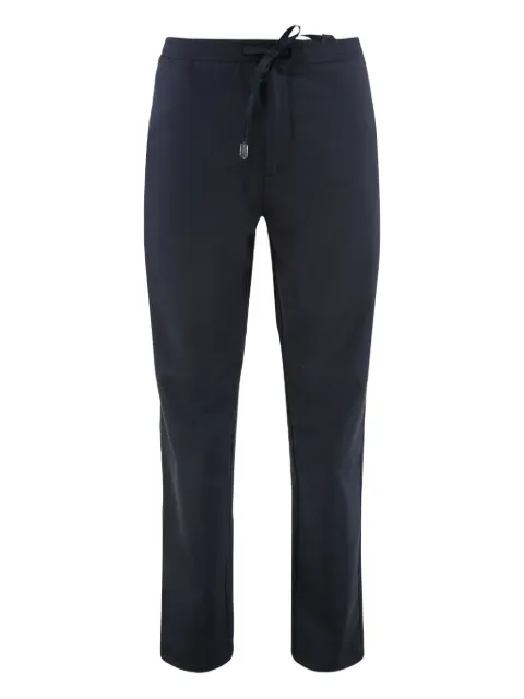 Canali drawstring wool trousers