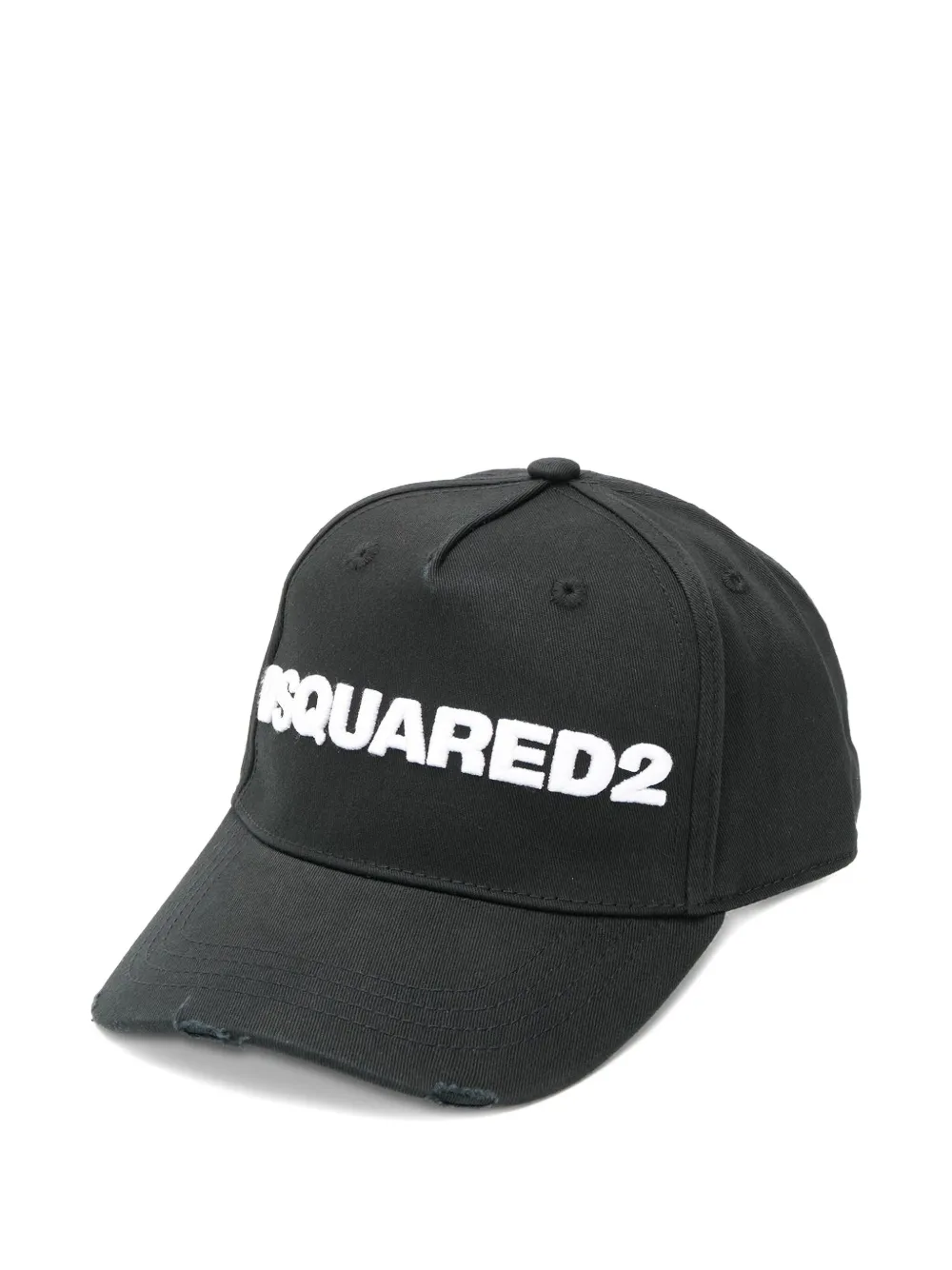 Dsquared2 Embroidered-logo Baseball Cap In Black