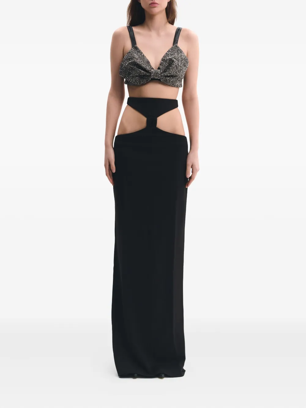 Lika bow-embellished cut-out blouse | Blouses | Image 2
