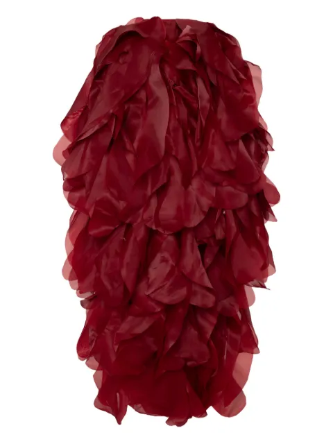 Lika ruffled petal cape