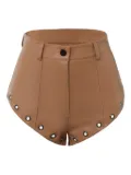 Lika lace-up eyelet shorts - Neutrals