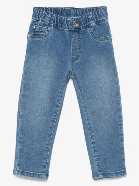 Liu Jo Kids five-pocket elasticated jeans