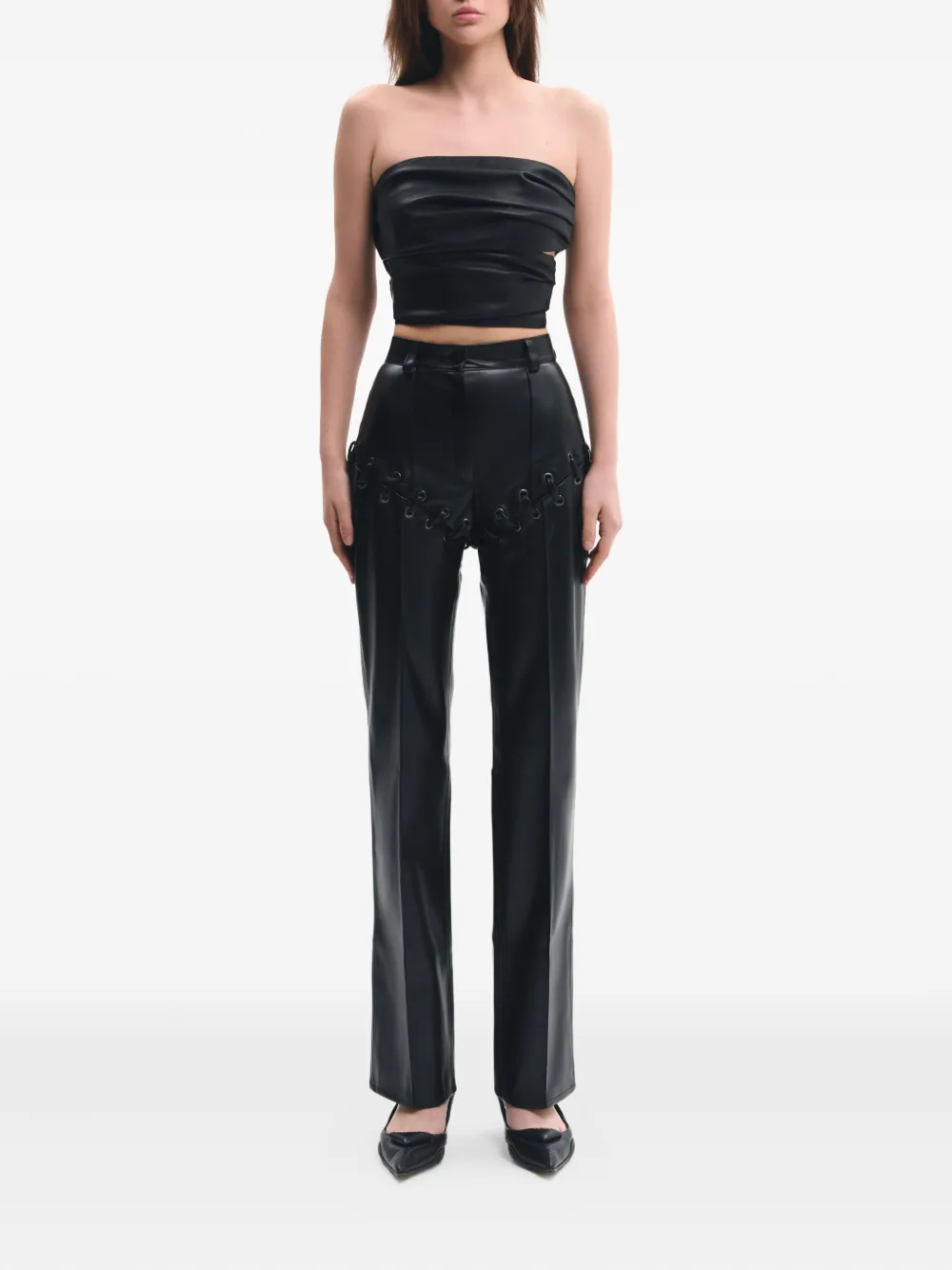 Lika lace-up eyelet shorts | Short & Mini Shorts | Image 2