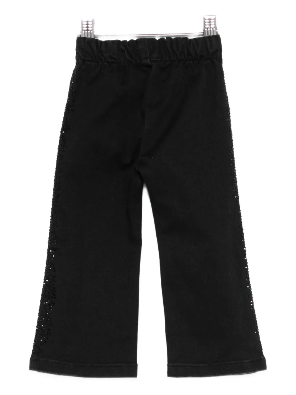 Liu •jo Embellished Trousers In Black