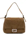 Fendi Pre-Owned 20th Century Corduroy Mamma Forever shoulder bag - Brown