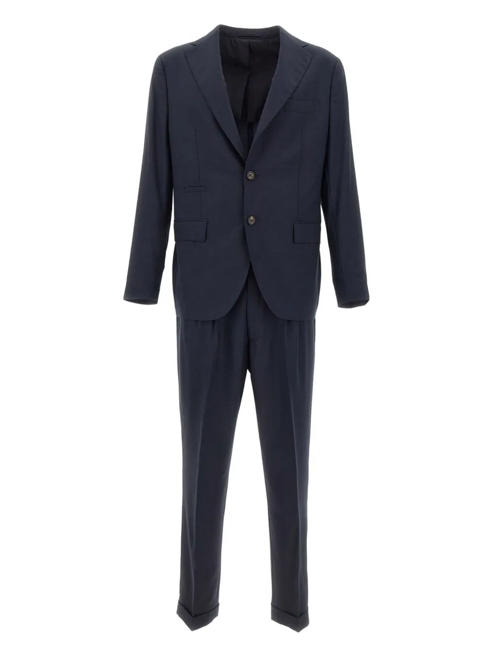 Eleventy wool suit Blauw