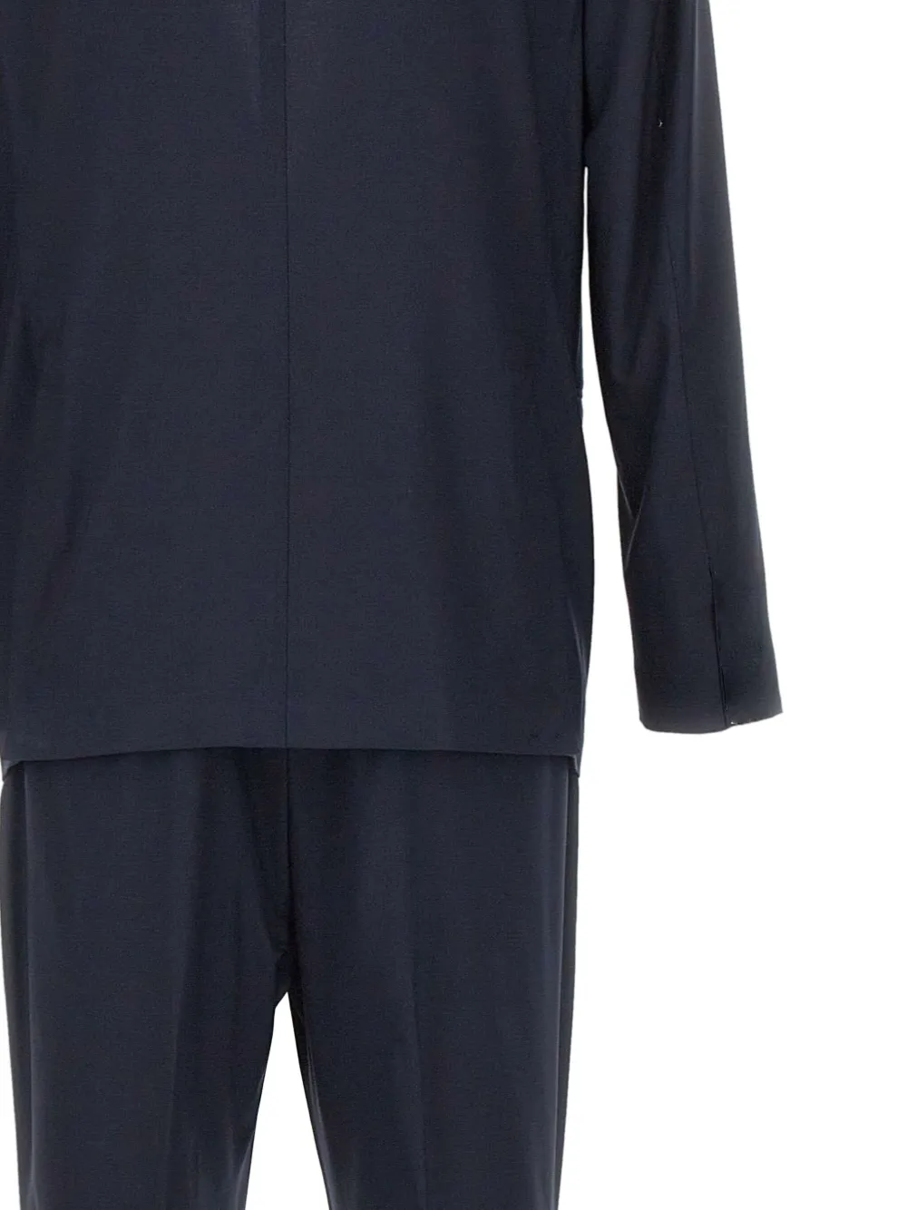 Eleventy Wollen pak Blauw