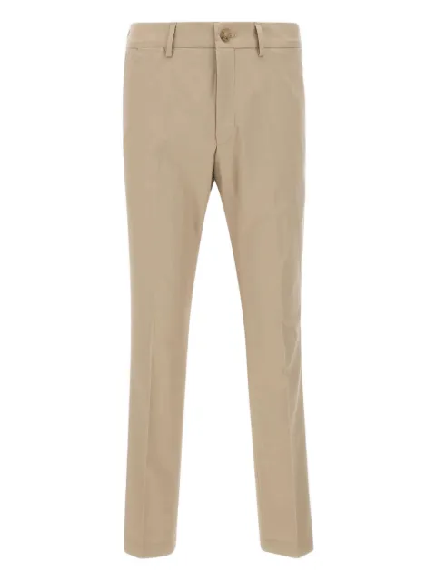 BOSS pantalones rectos con bolsillos laterales