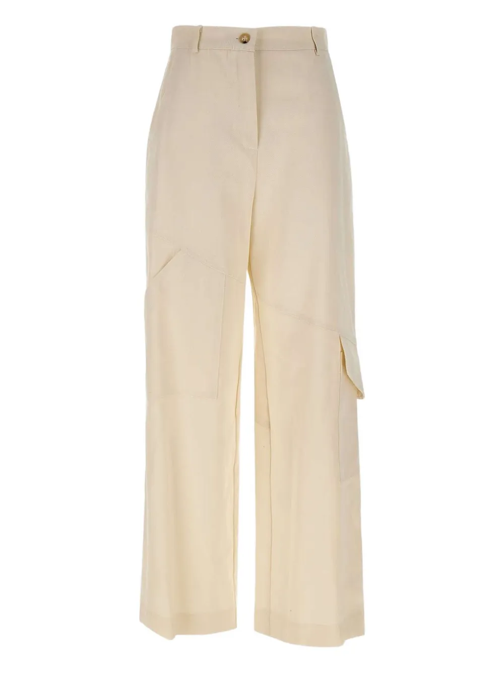multi-pockets cargo straight trousers