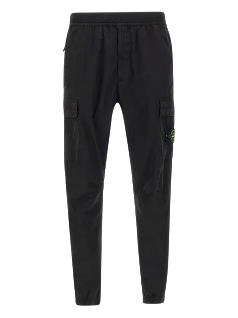 Stone Island elasticated-waist cargo trousers