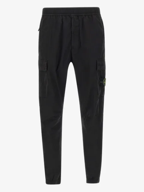 Stone Island elasticated-waist cargo trousers