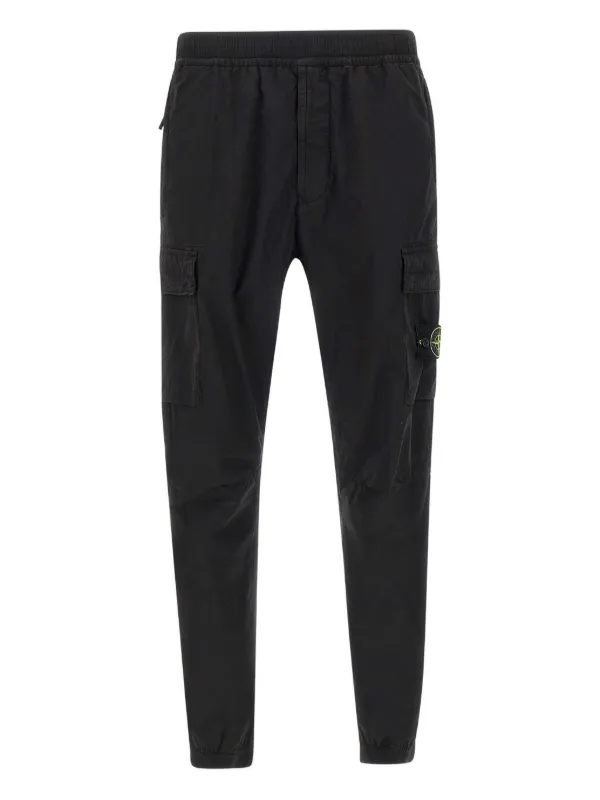 Stone Island カーゴパンツ | ブラック | FARFETCH JP