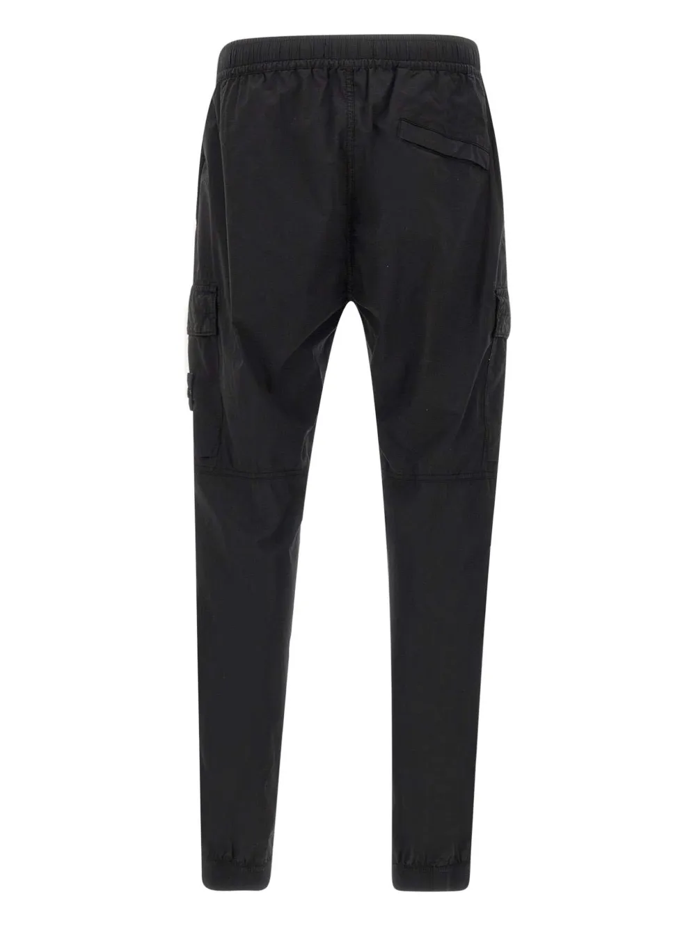 Stone Island elasticated-waist cargo trousers Zwart