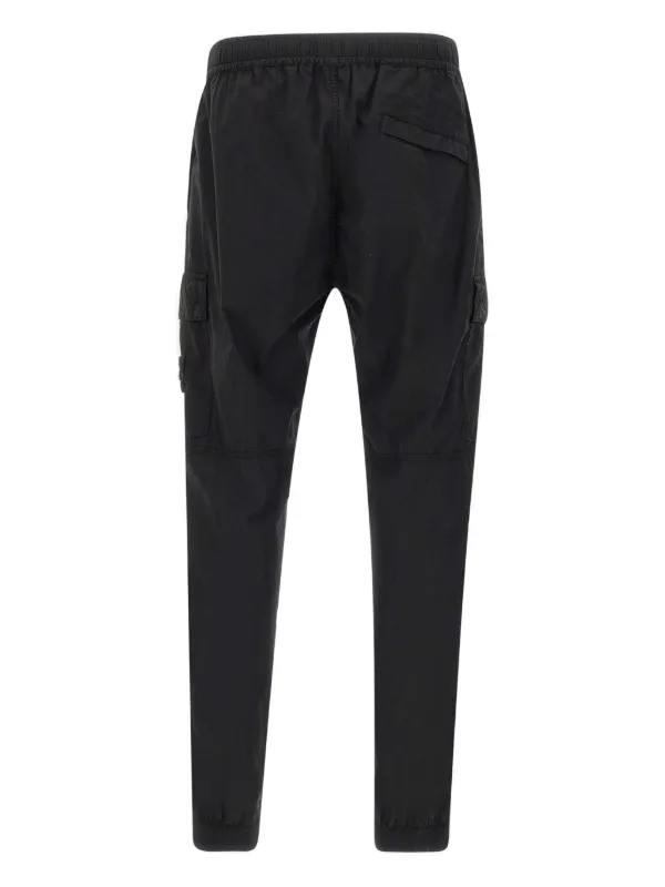 STONE  ブラックカーゴパンツW29 STONE ISLAND(ストーンアイランド) カーゴパンツ 761530419