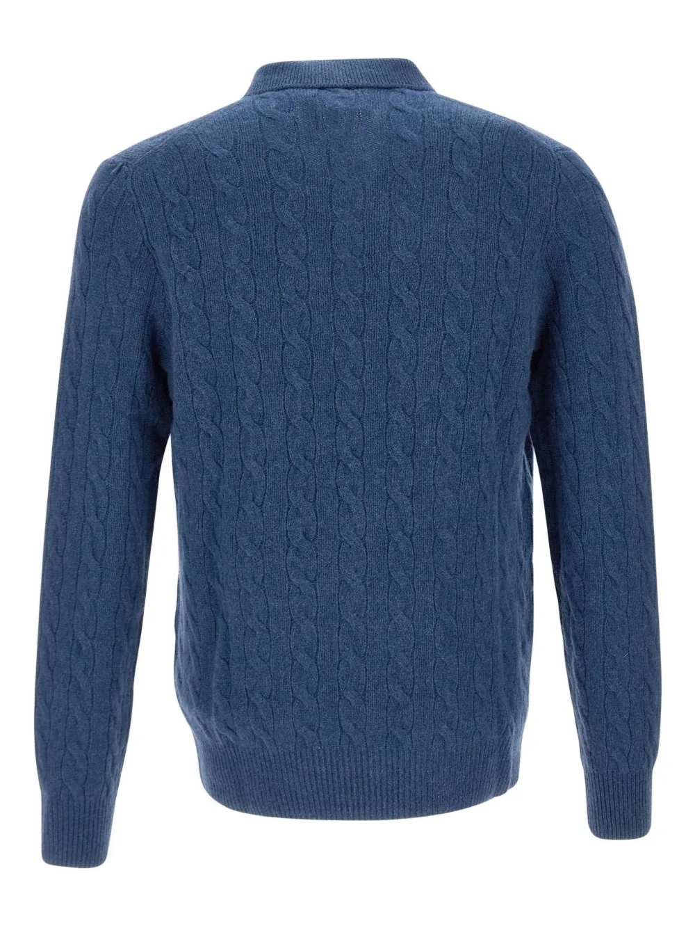 Polo Ralph Lauren Kabelgebreide polotrui - Blauw
