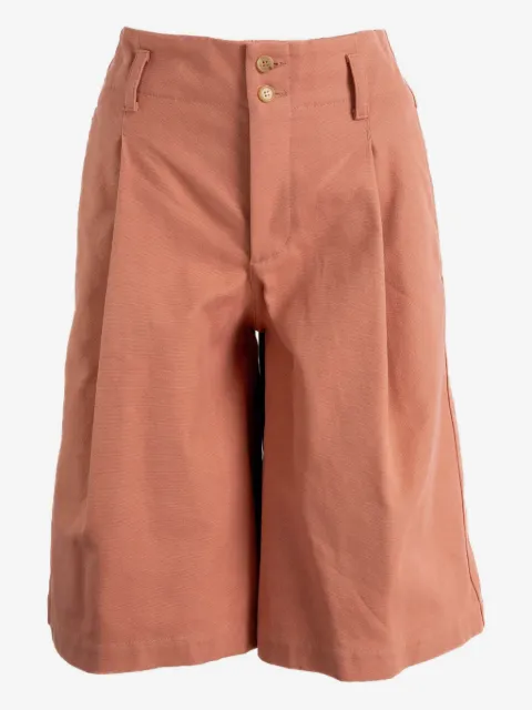 Chloé pleated-details shorts