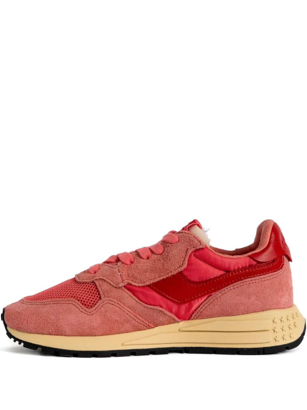 Autry suede-mesh sneakers Pink