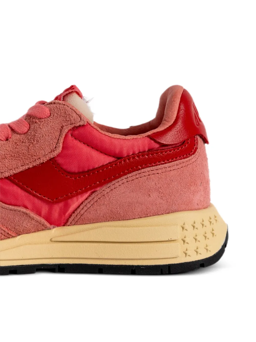 Autry suede-mesh sneakers Pink