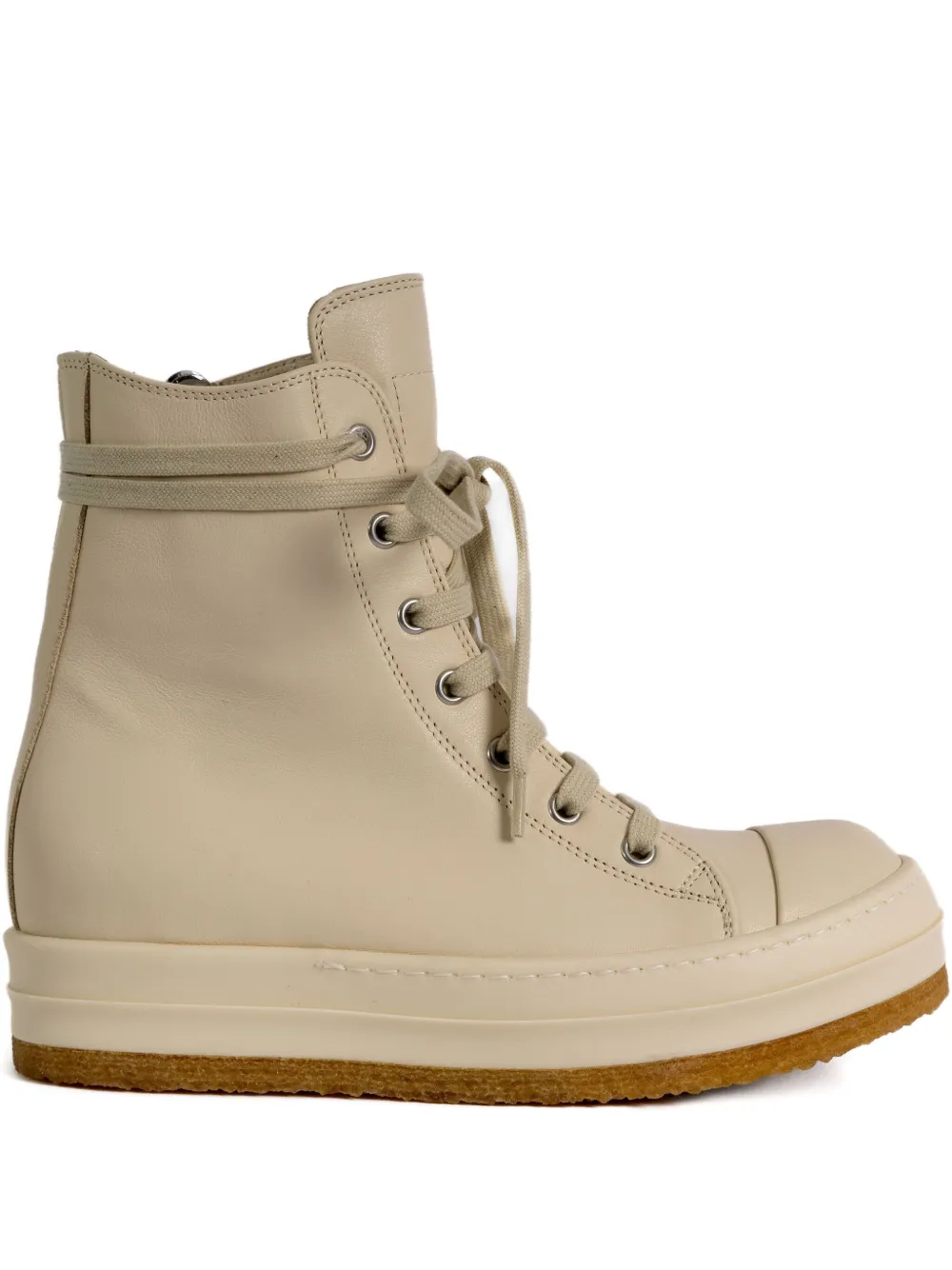 Rick Owens zip-fastening sneakers Neutrals