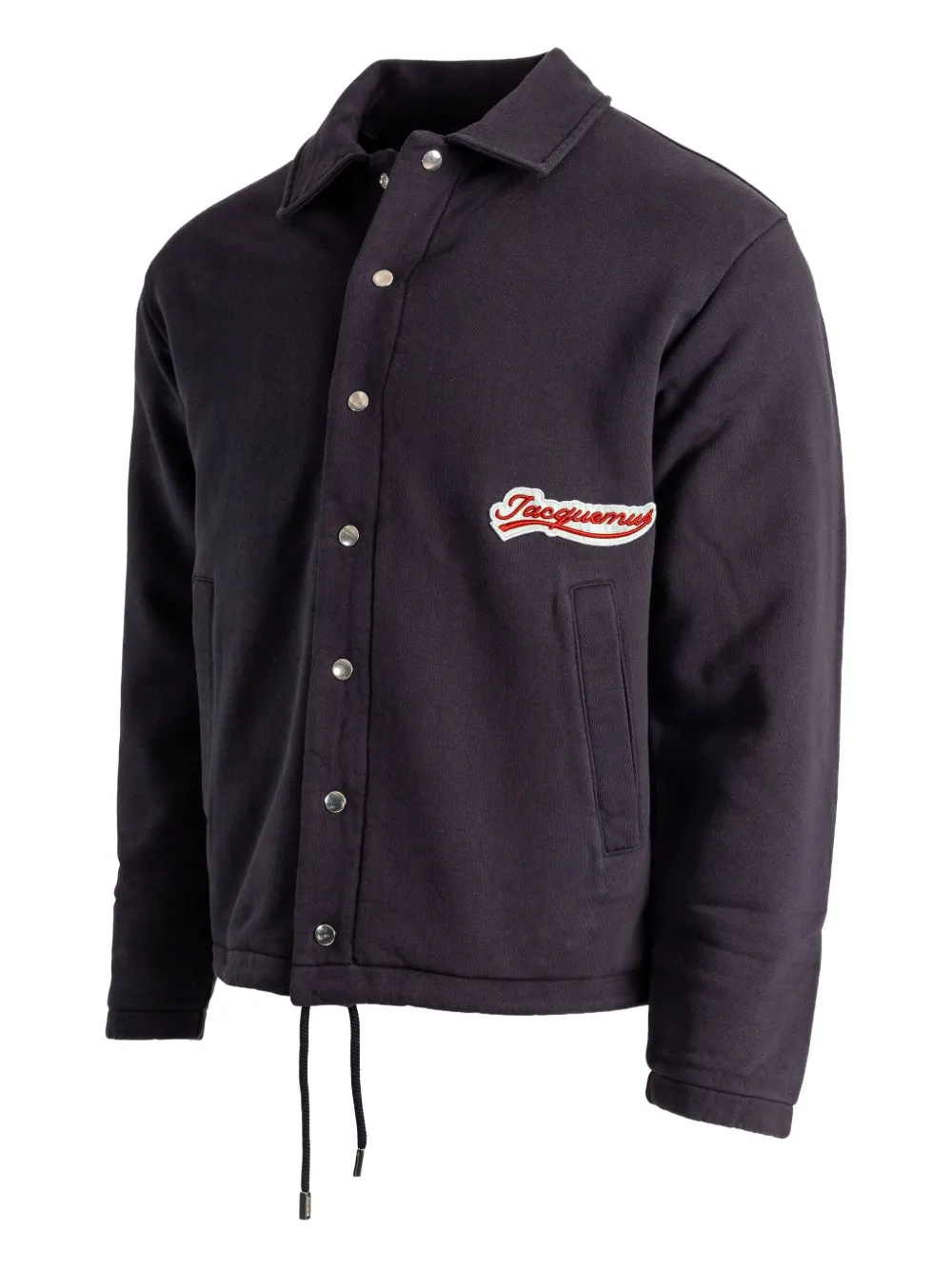 Jacquemus Gio logo-patch overshirt Blauw