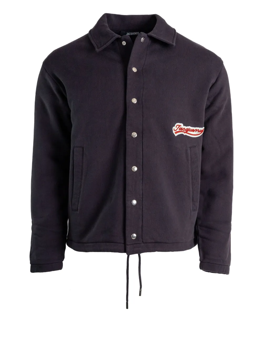 Jacquemus Gio logo-patch overshirt Blauw