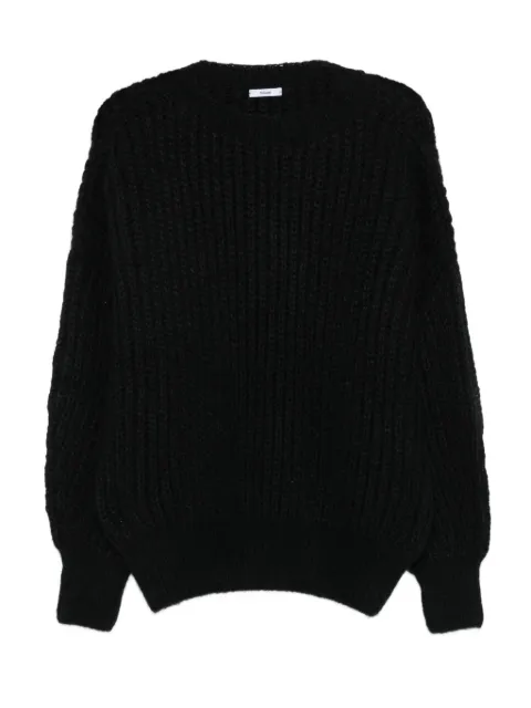 Maiami ribbed balloon-sleeve sweater 