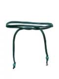 Niu beaded suede belt - Green