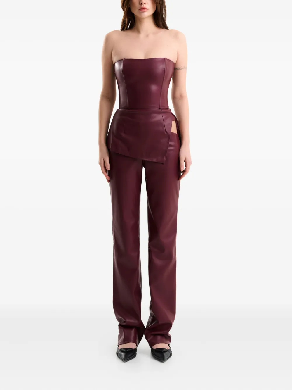 Lika cut-out trousers | High Waisted Pants | Image 2