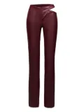 Lika cut-out trousers - Red