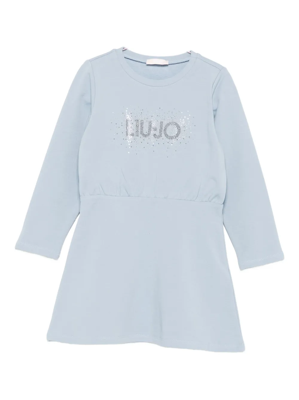 LIU JO embellished long-sleeve dress - Blu