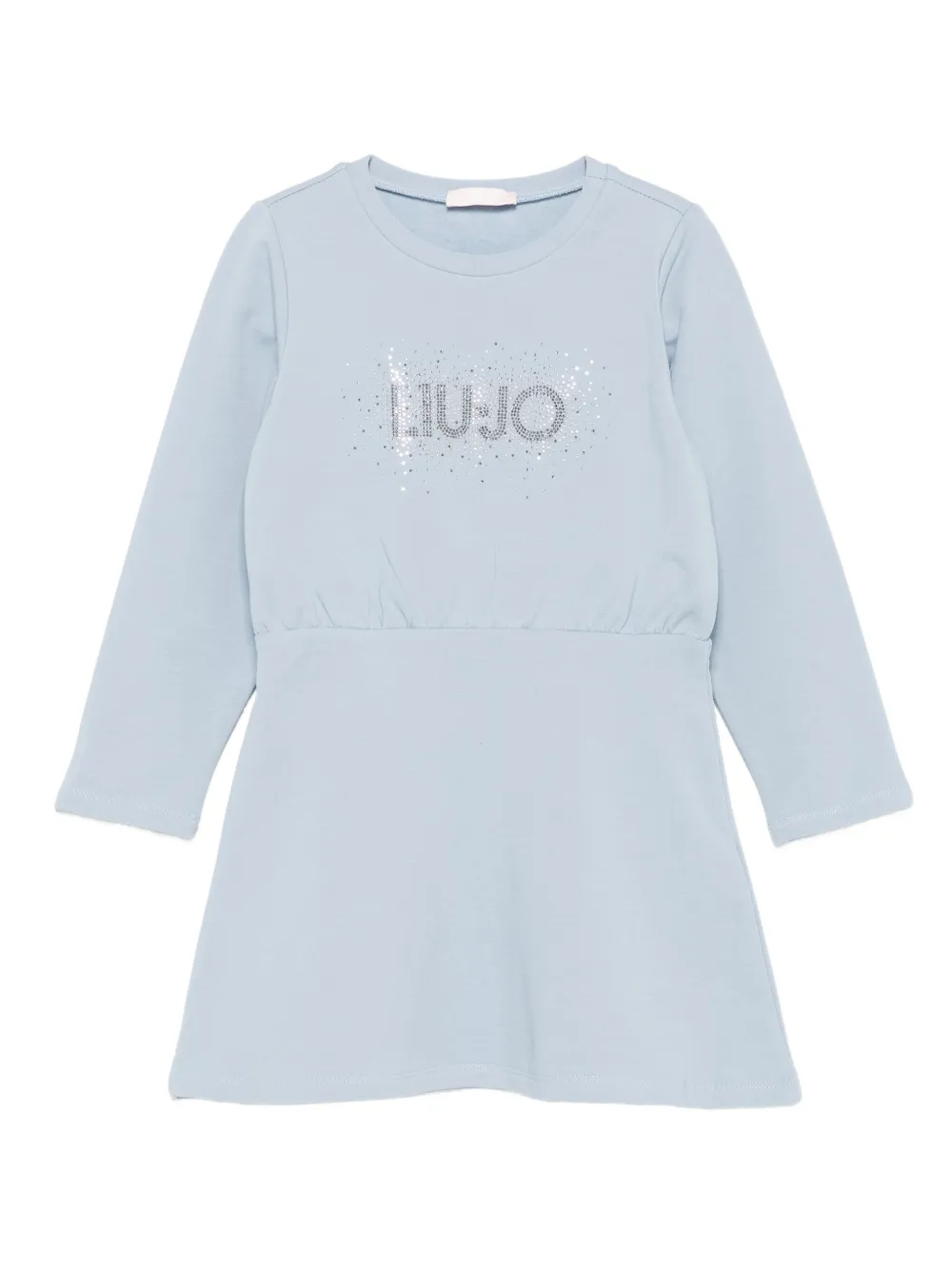 LIU JO Jurk met verfraaide kraag Blauw