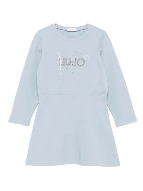 LIU JO embellished long-sleeve dress