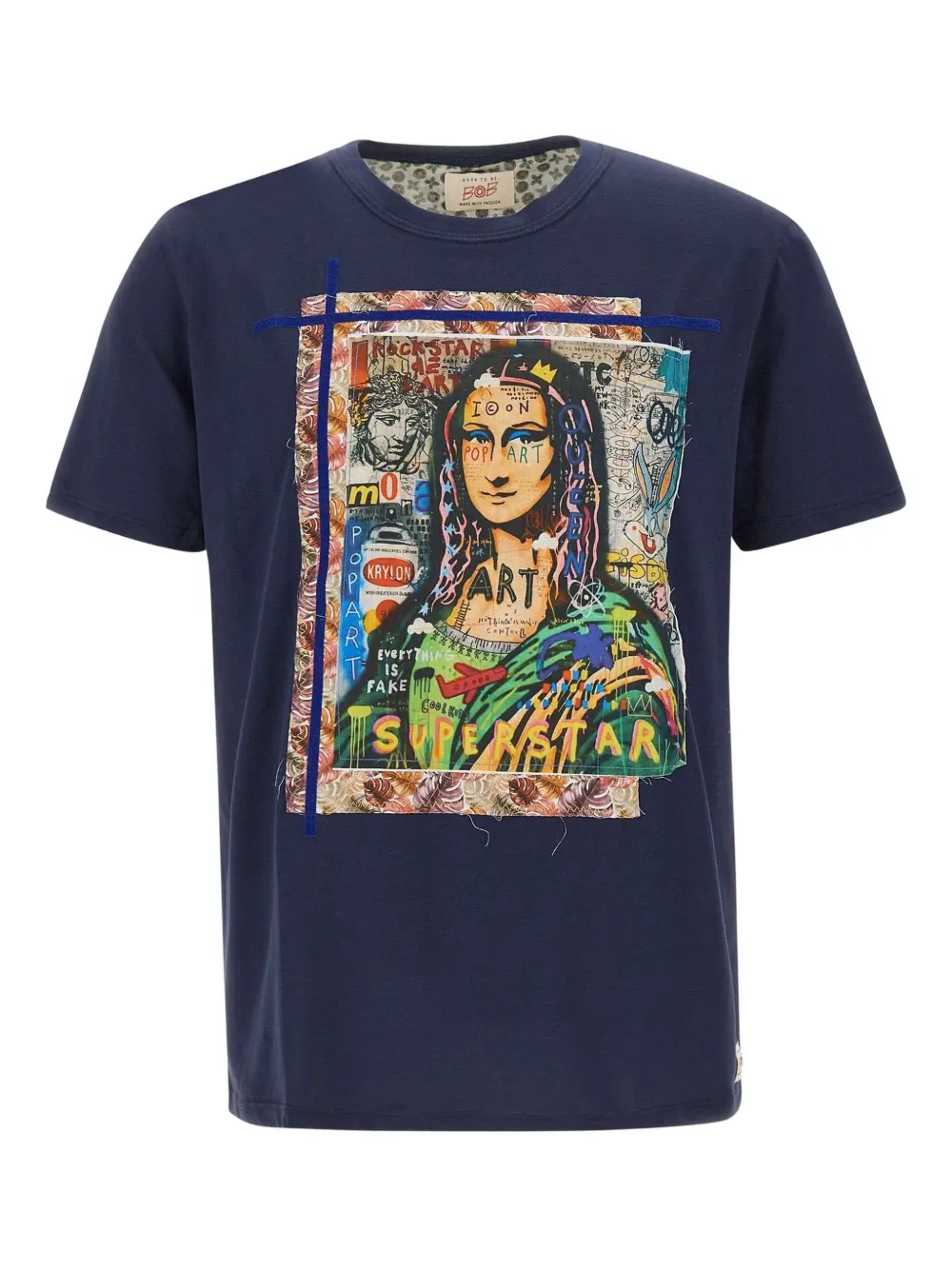 mona lisa-artwork T-shirt