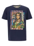 BOB mona lisa-artwork T-shirt - Blue