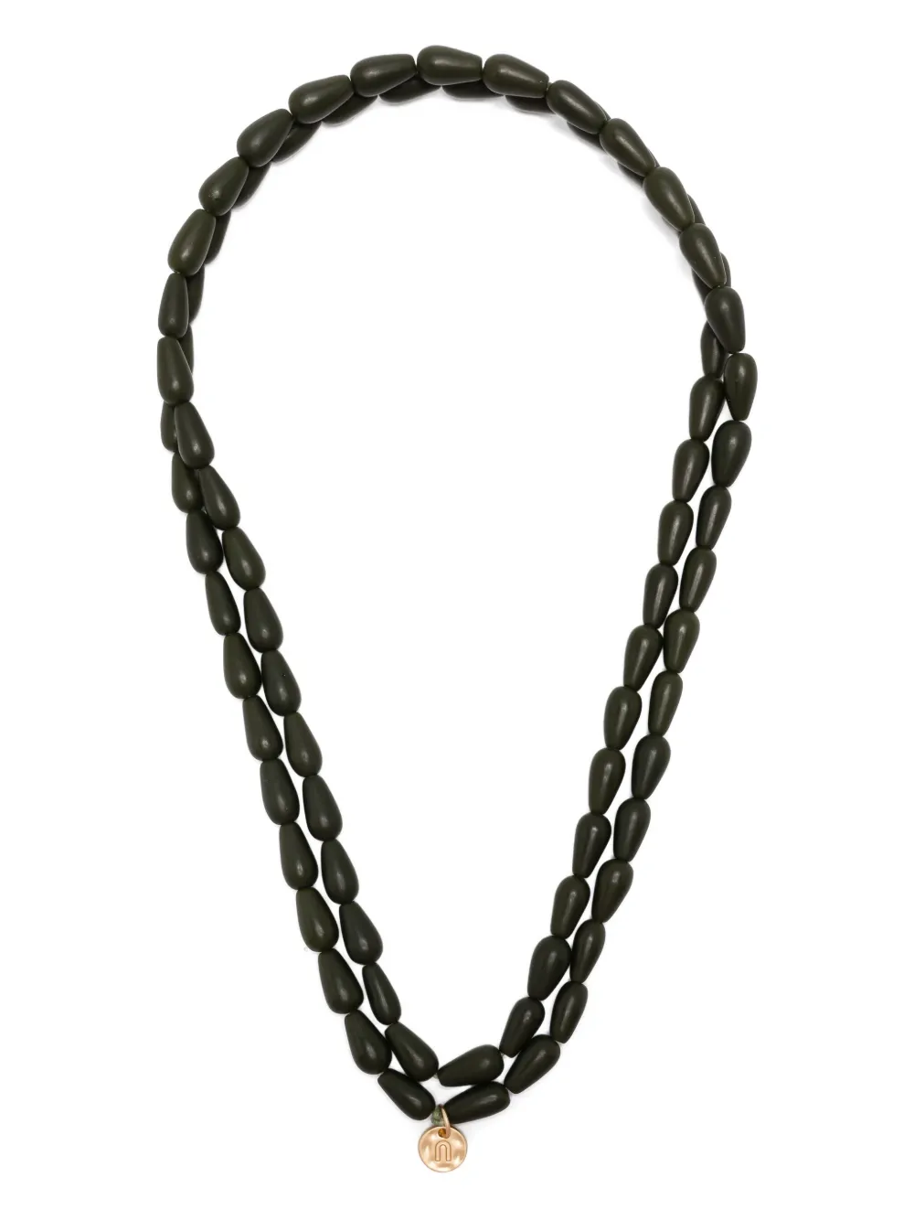 Niū ティアドロップ ネックレス In Black
