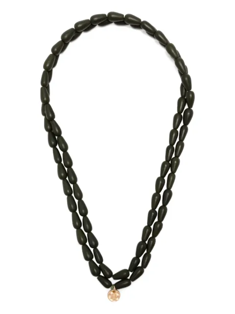 Niu teardrop-bead necklace