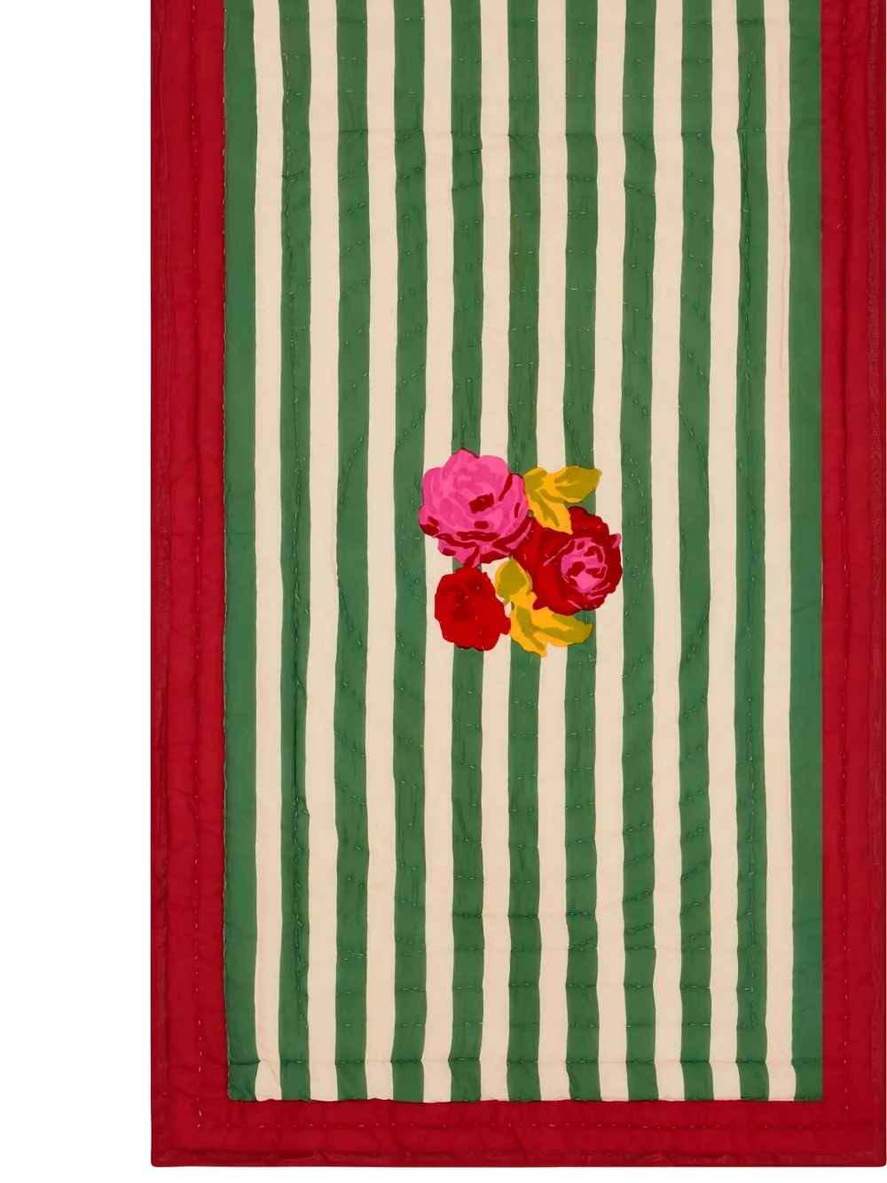 Lisa Corti Striped Table Towel In Red