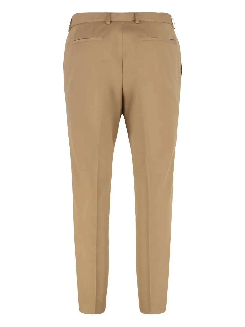BOSS flat-front trousers Bruin
